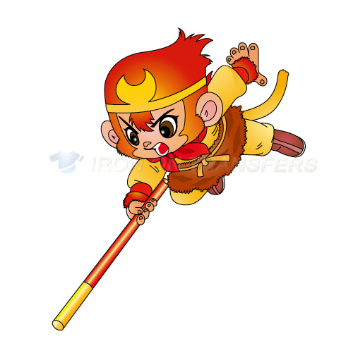 Monkey Iron-on Stickers (Heat Transfers)NO.8653